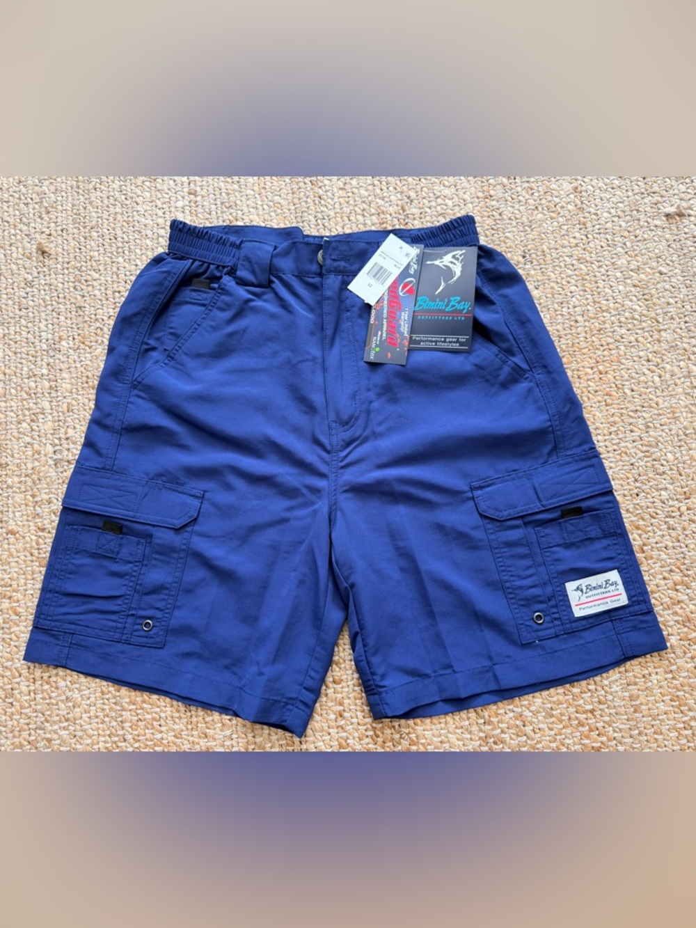 Bimini Bay outfitters. Boca Grand 11 shorts SZ 32 men blue